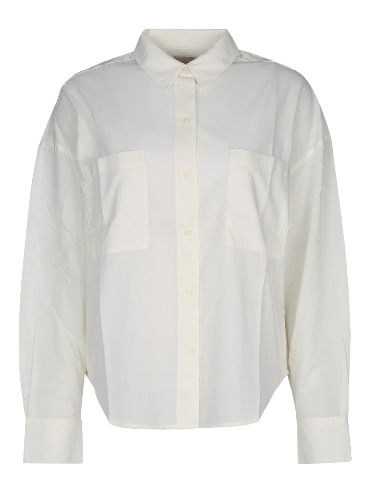 COTTON VOILE LS SHIRT
