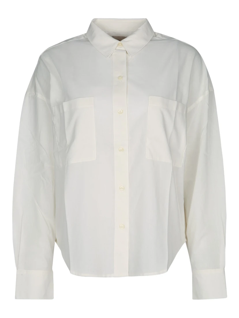 COTTON VOILE LS SHIRT