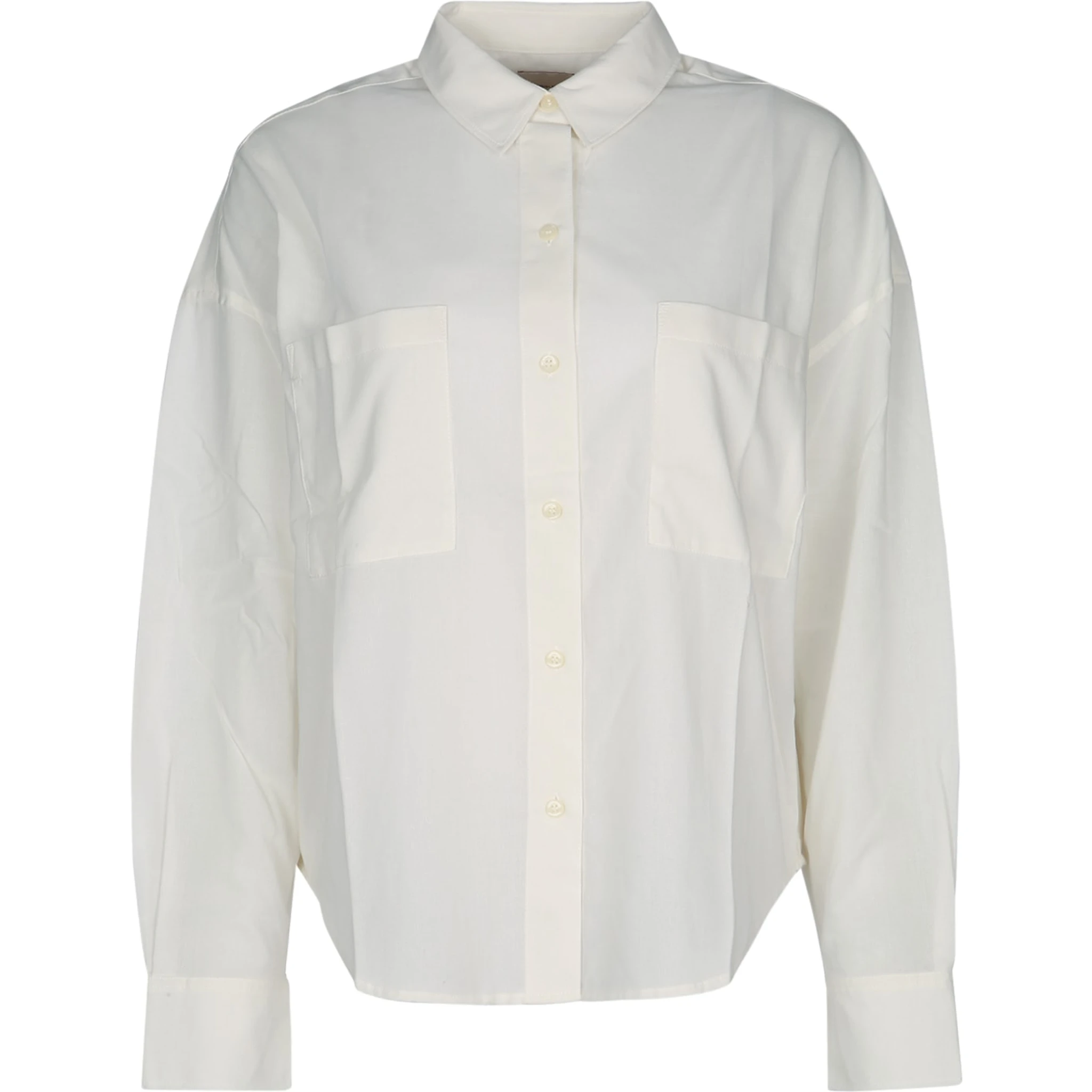 COTTON VOILE LS SHIRT