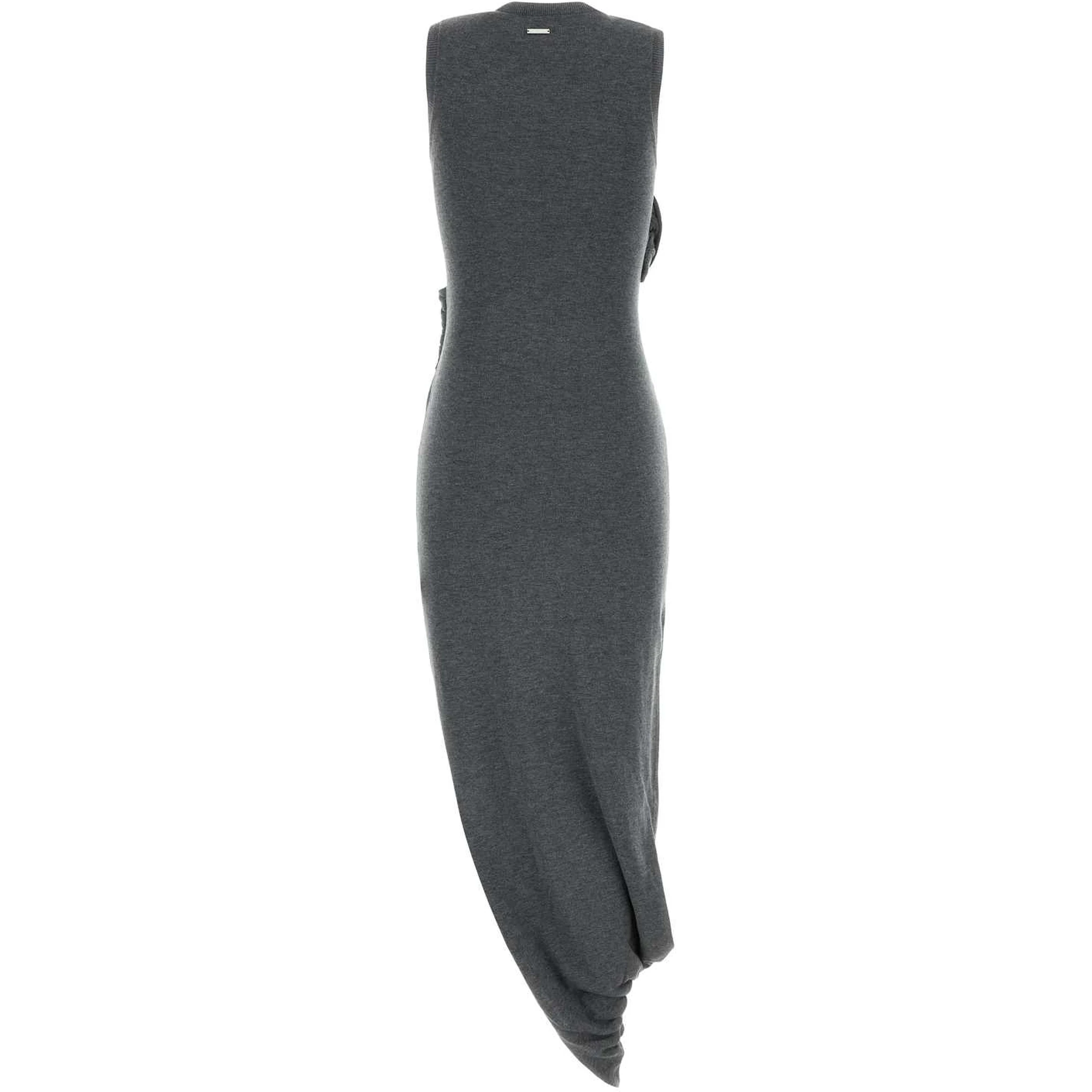 TIE DETAIL SLEEVELESS DRESS