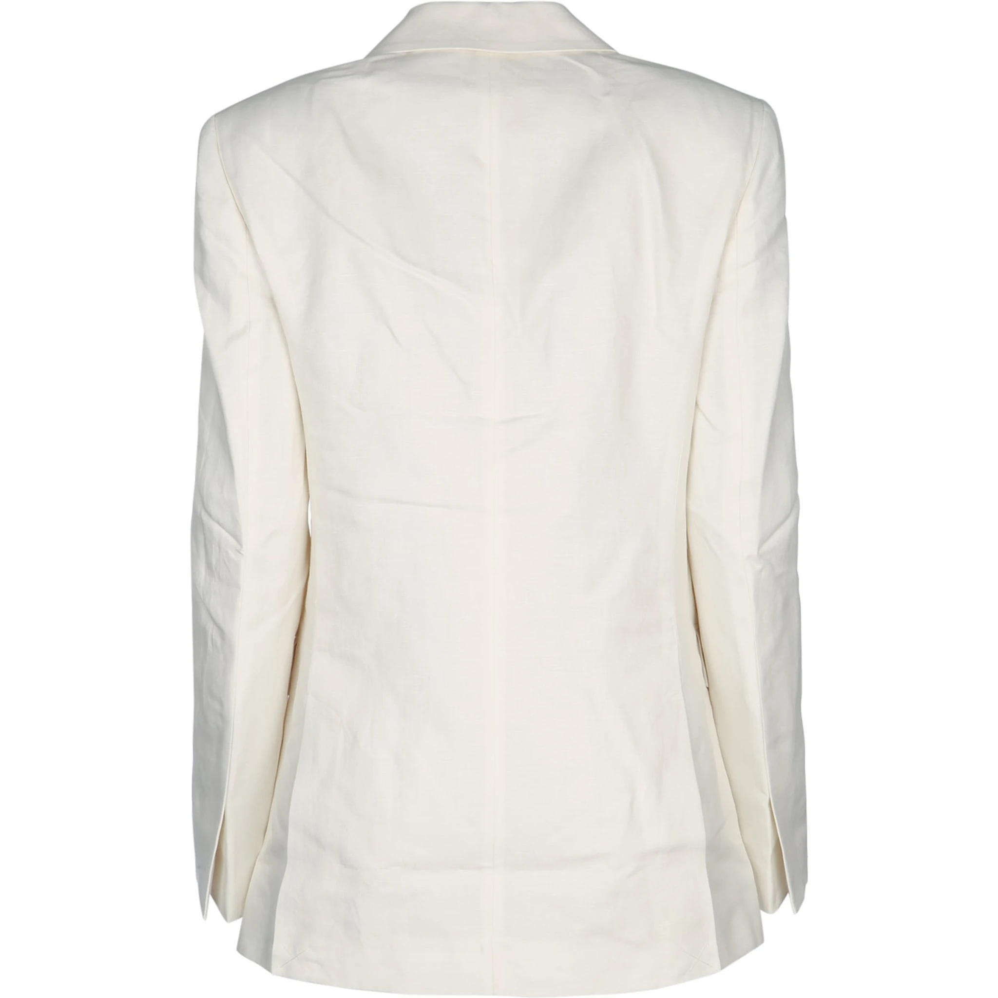 RELAXED LINEN DB BREASTED BLAZER