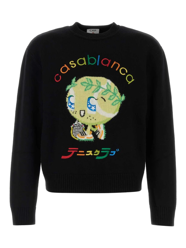 CHARACTER INTARSIA CREW