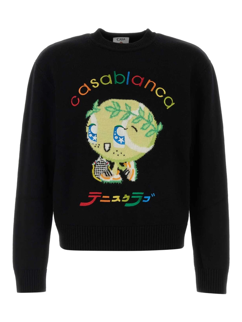 CHARACTER INTARSIA CREW