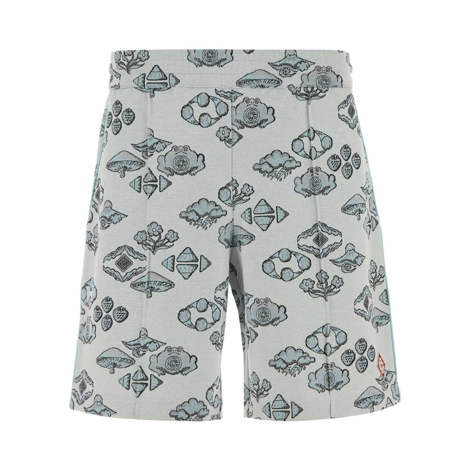 MENS JACQUARD TRACK SHORTS