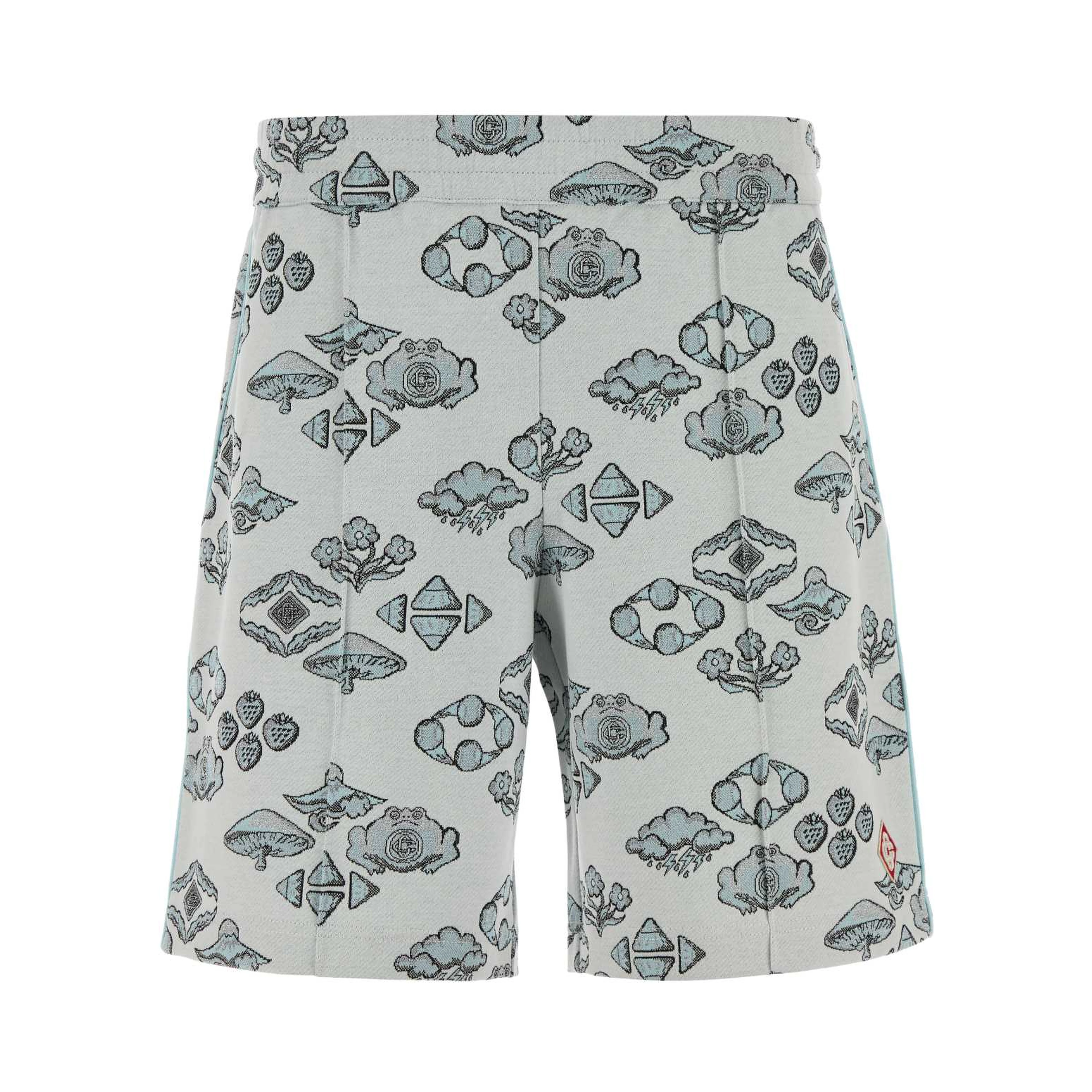 MENS JACQUARD TRACK SHORTS