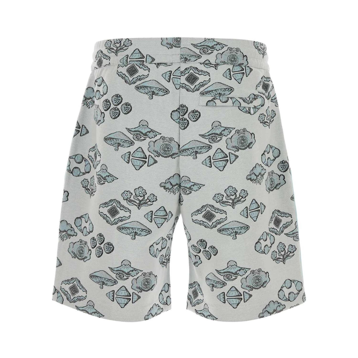 MENS JACQUARD TRACK SHORTS