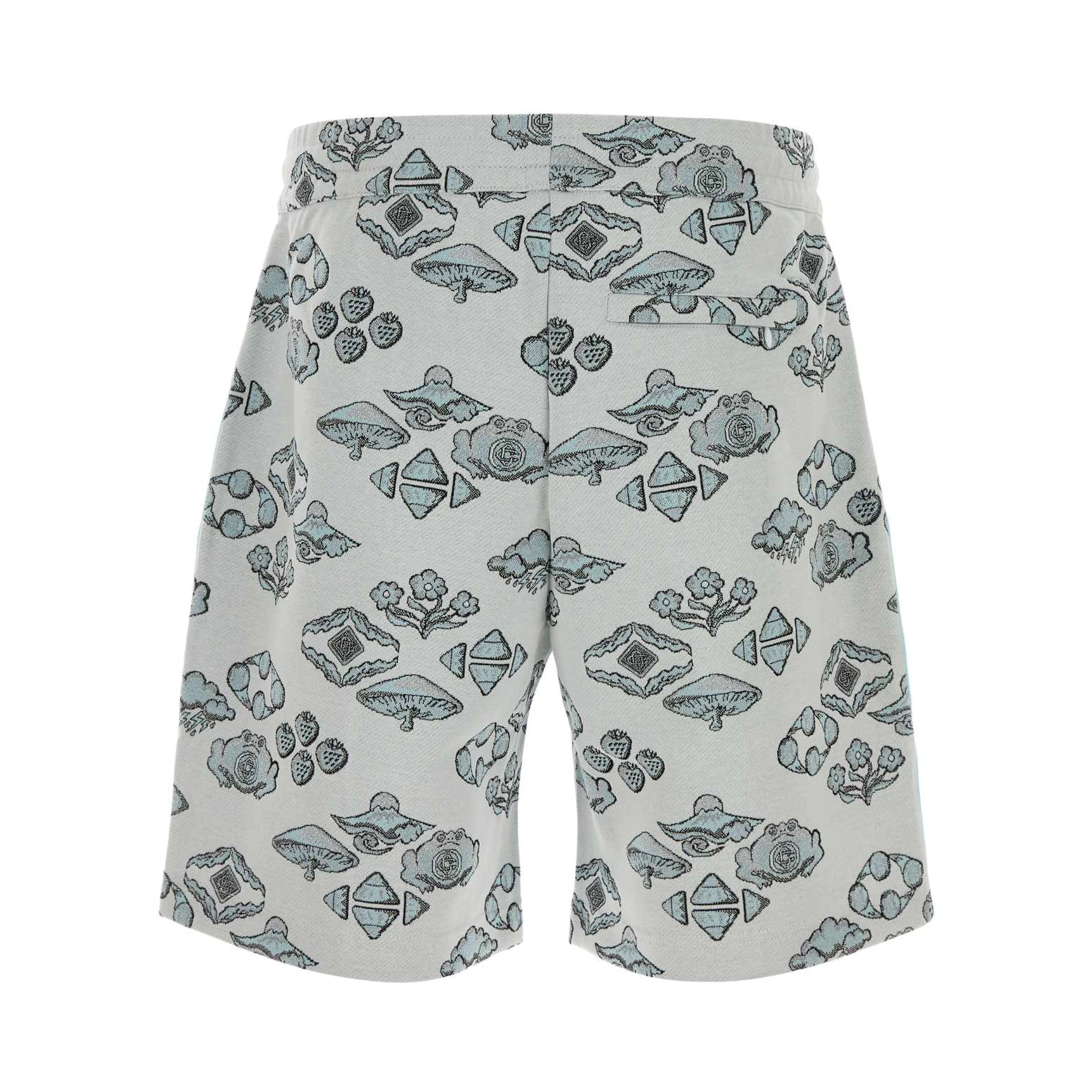 MENS JACQUARD TRACK SHORTS