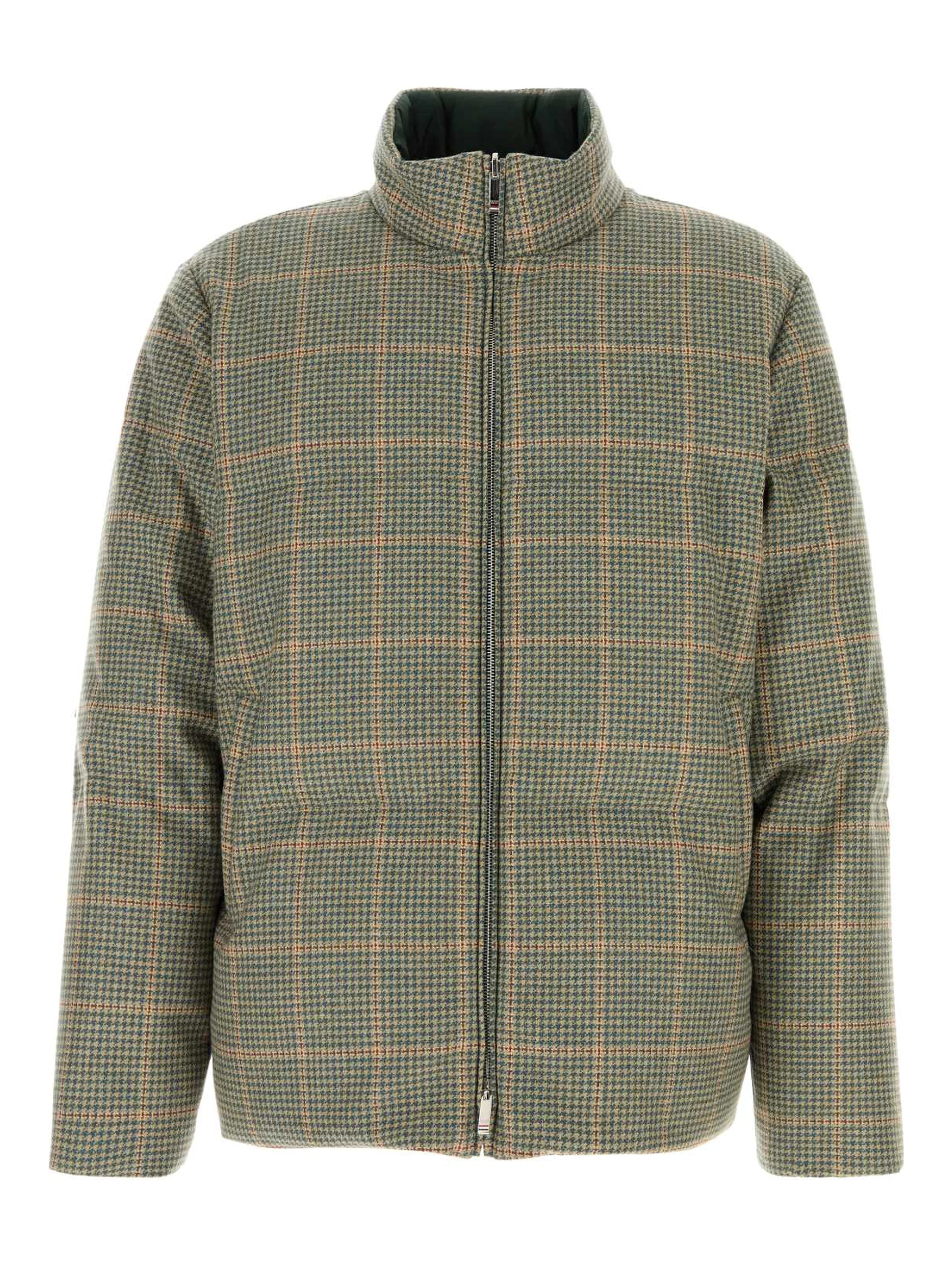 DOWN FILLED REVERSIBLE FUNNEL NECK ZIP