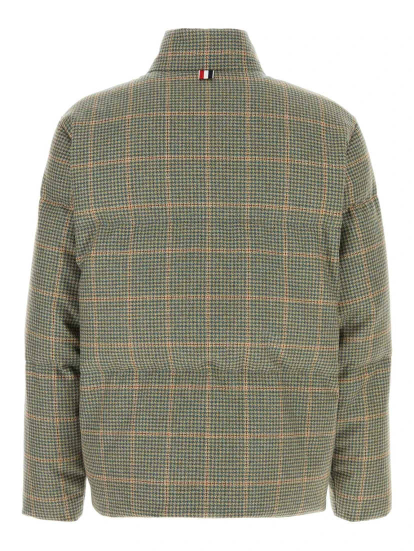 DOWN FILLED REVERSIBLE FUNNEL NECK ZIP