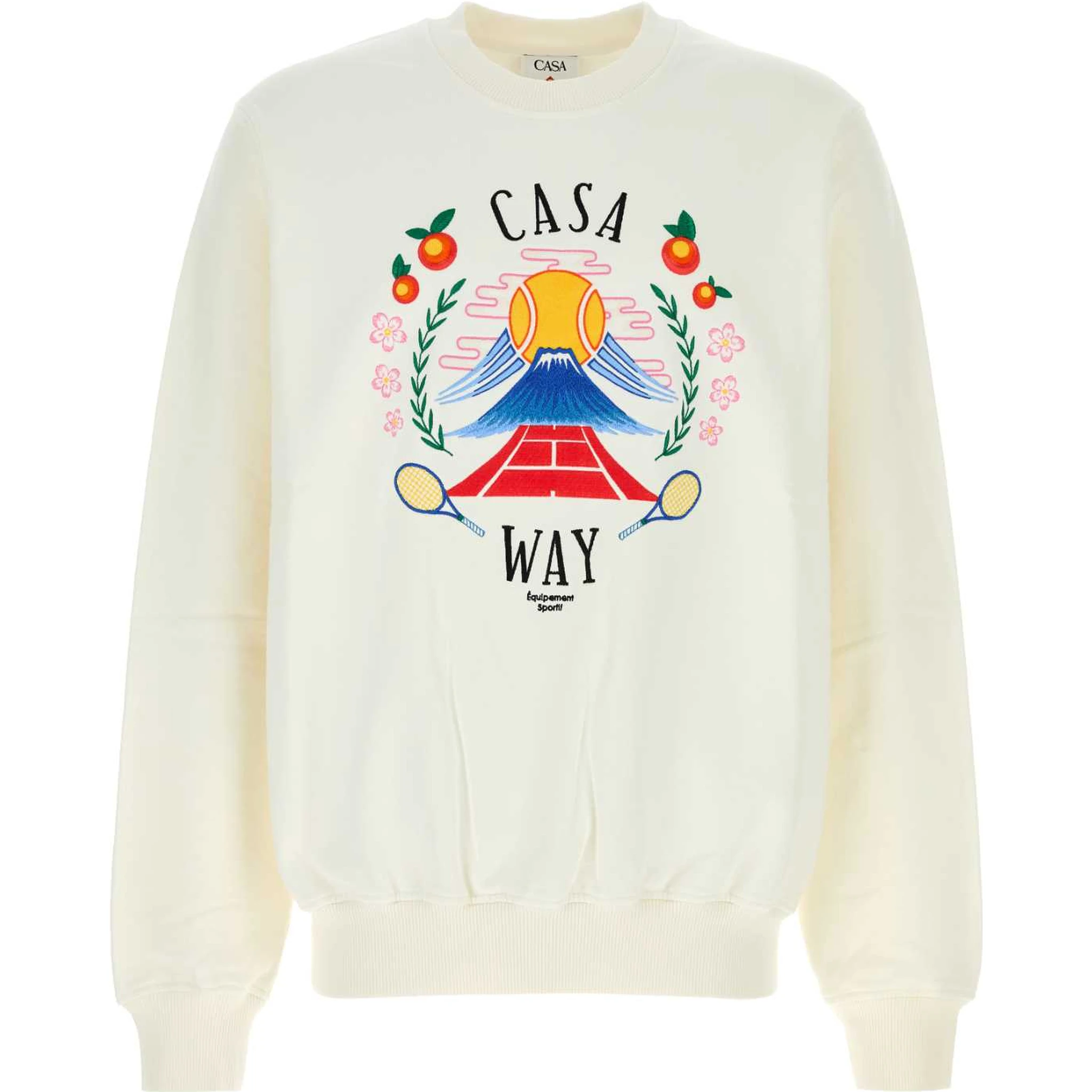 CASA WAY MOUNTAIN EMBROIDERED SWEATSHIRT