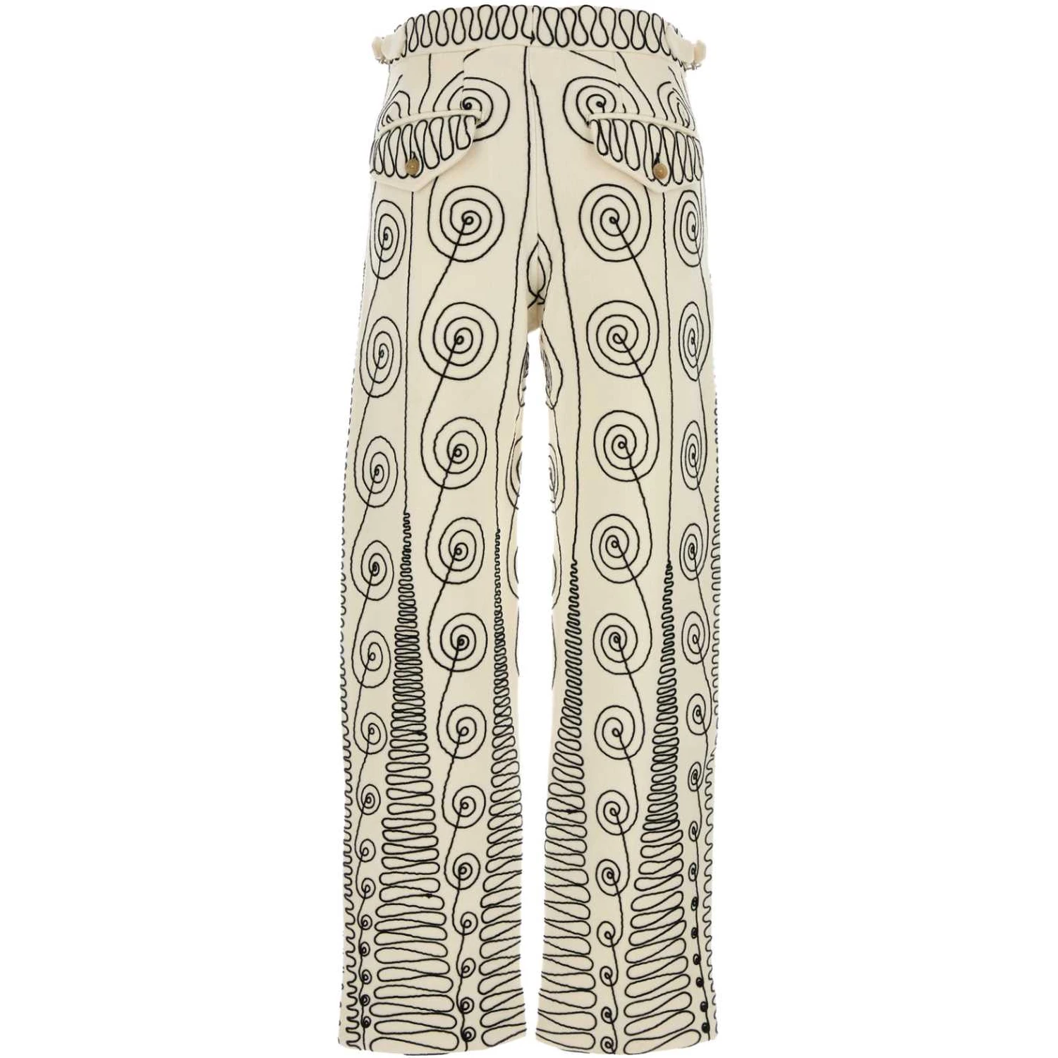 QUILLWORK TROUSERS