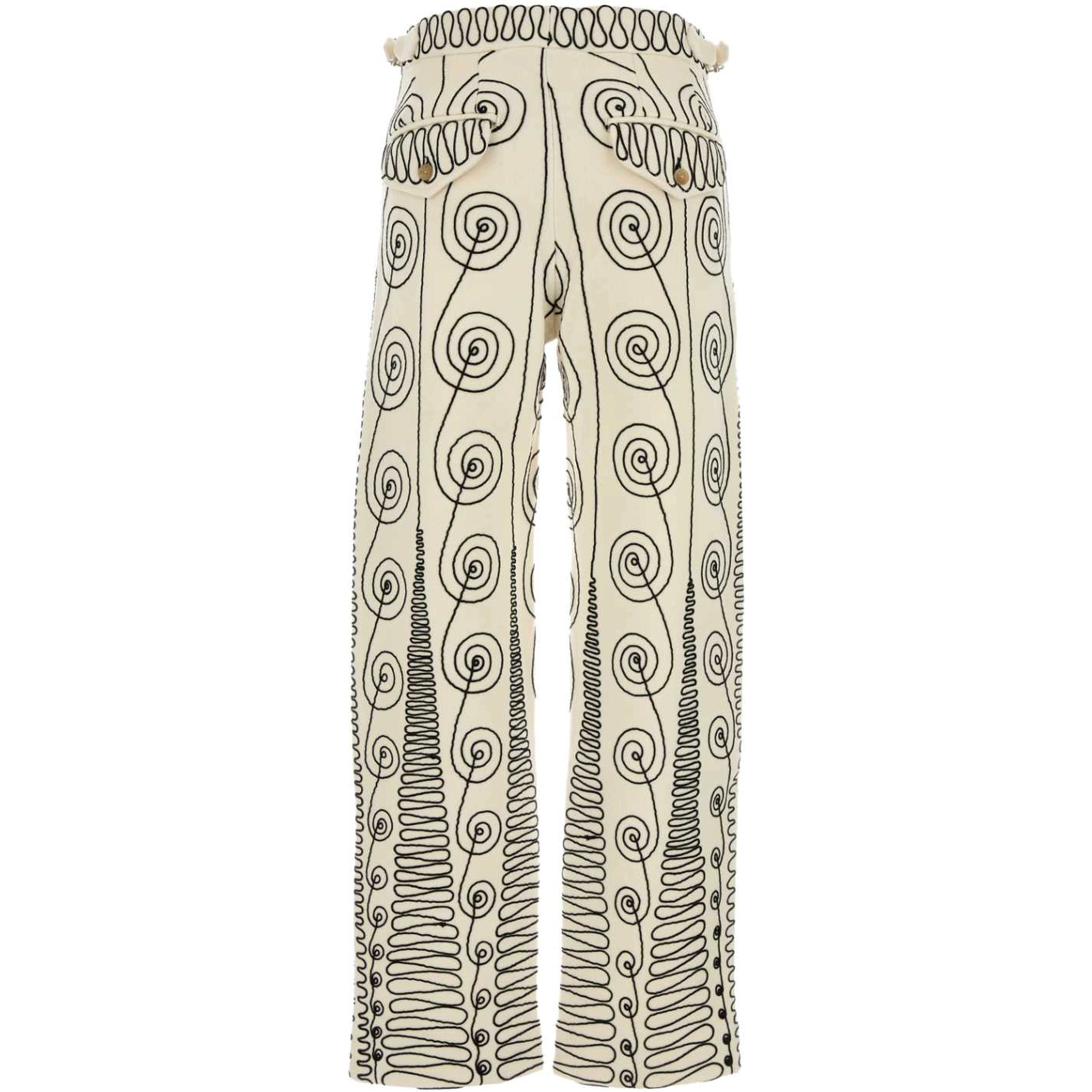 QUILLWORK TROUSERS