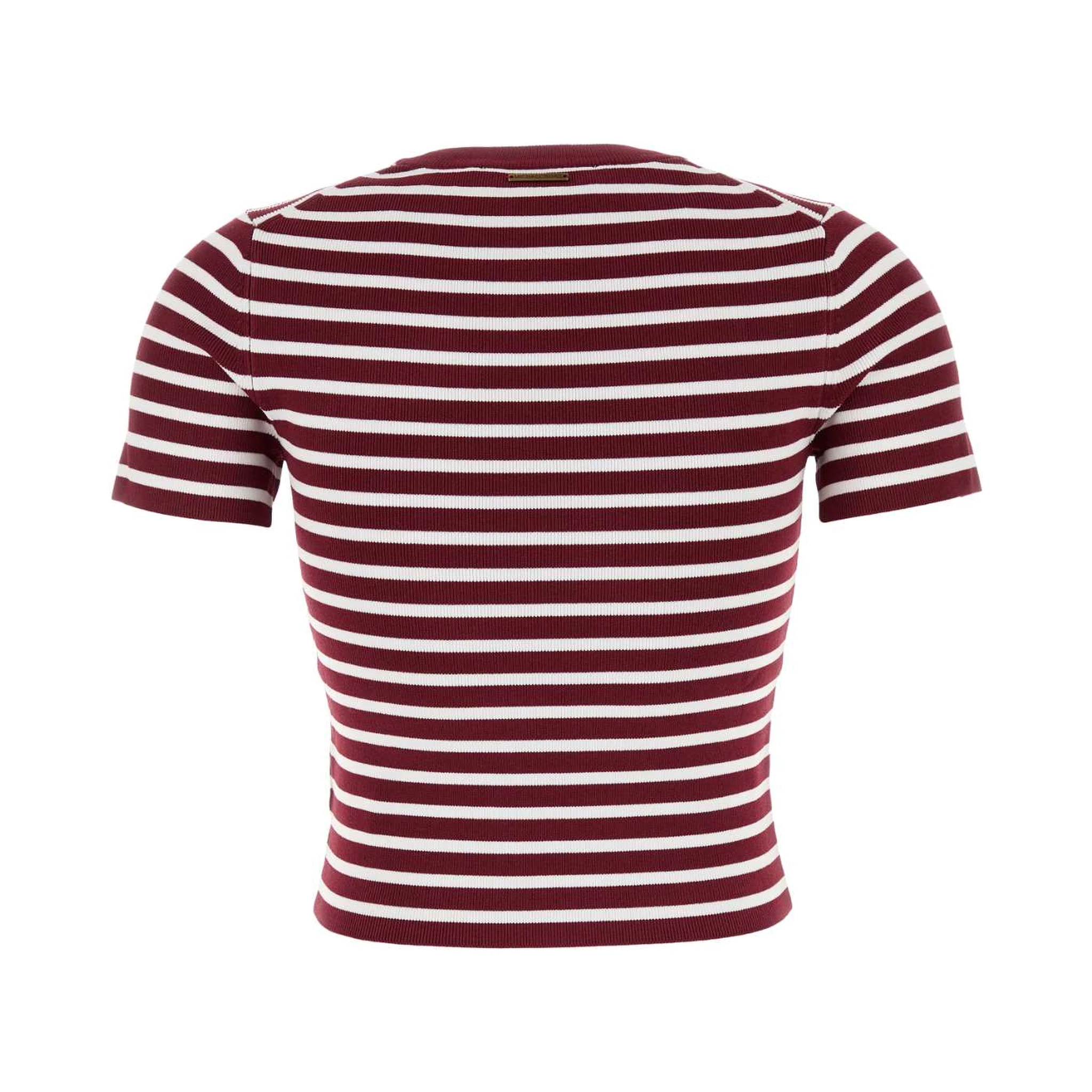 STRIPE SS RIB CREW SWTR