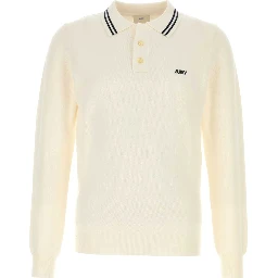 KNIT WOOL POLO