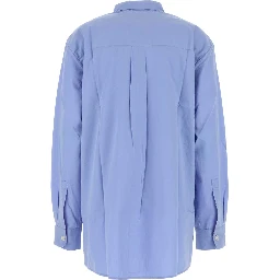 POPLIN, PYJAMAS LONG SHIRT -