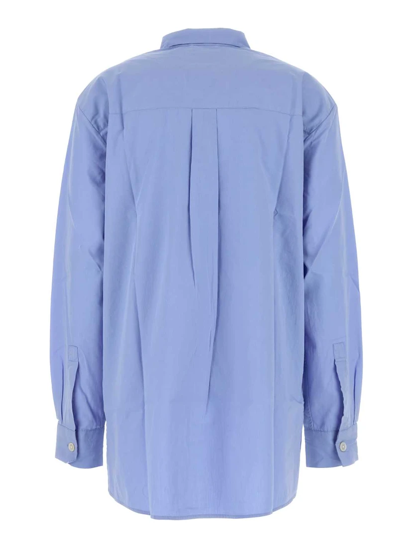 POPLIN, PYJAMAS LONG SHIRT -