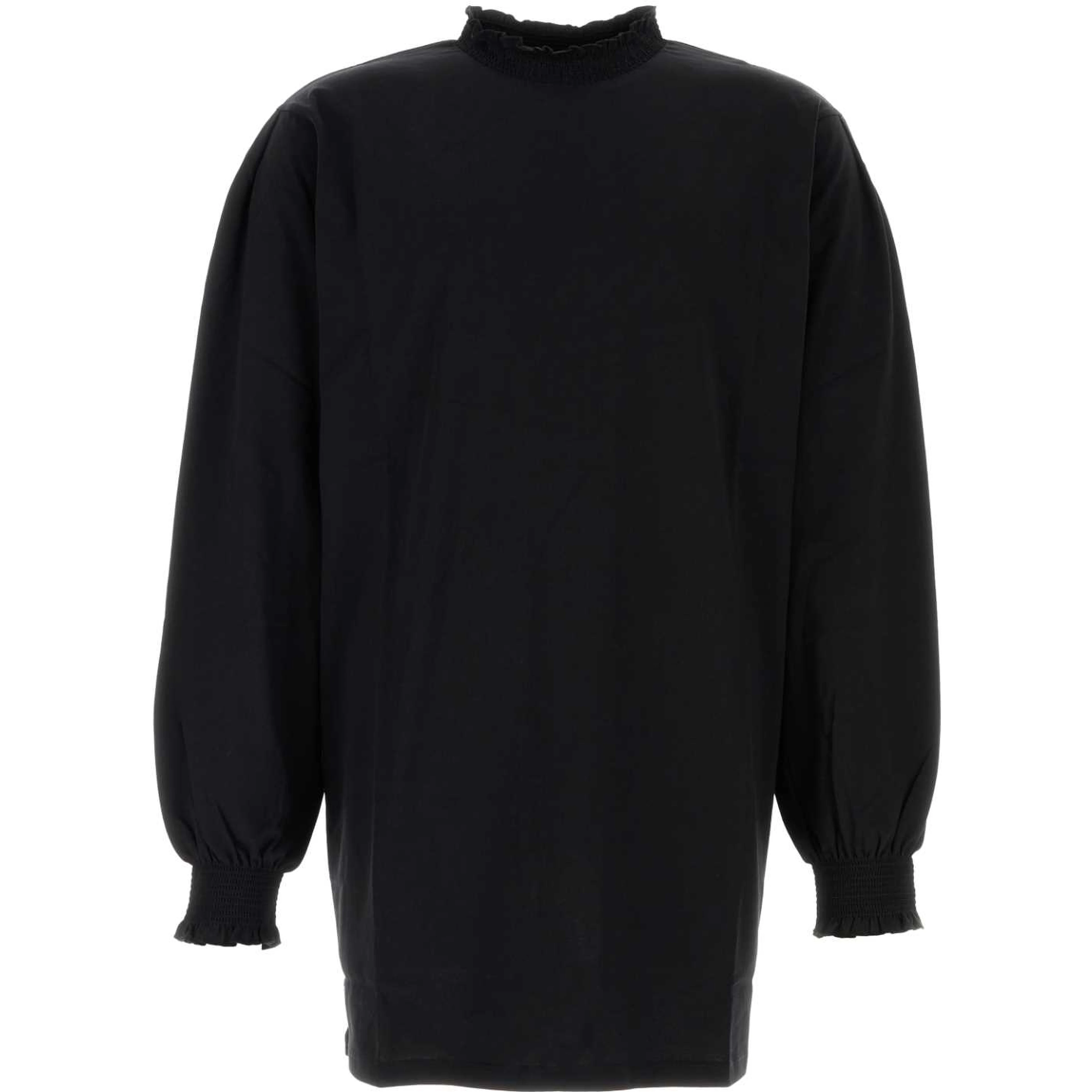 MEN LONGSLEEVE RUFFLE DRESS KNIT