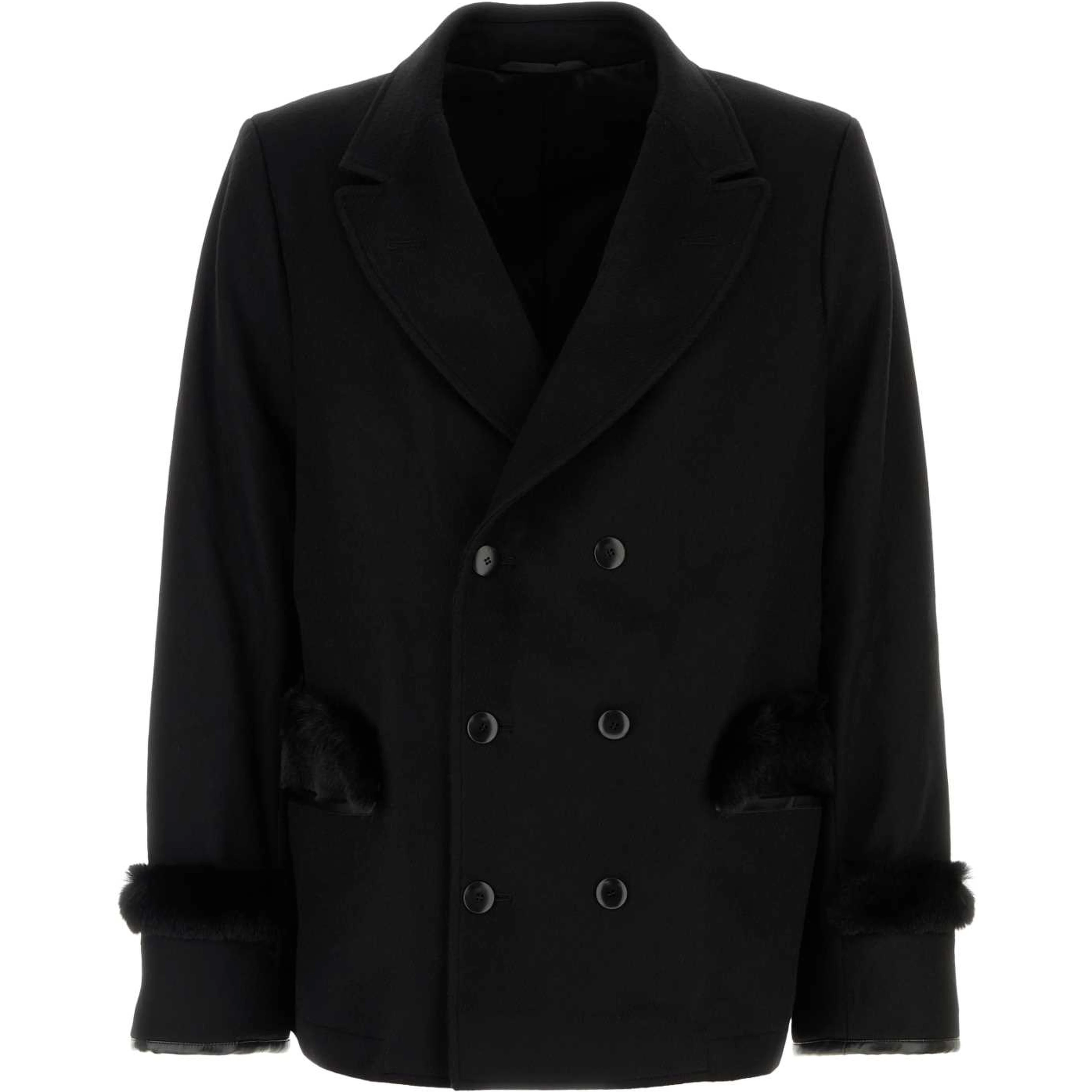 MEN PEACOAT WOVEN
