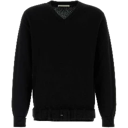 MEN BELTED CASHMERE SWEATER KNIT