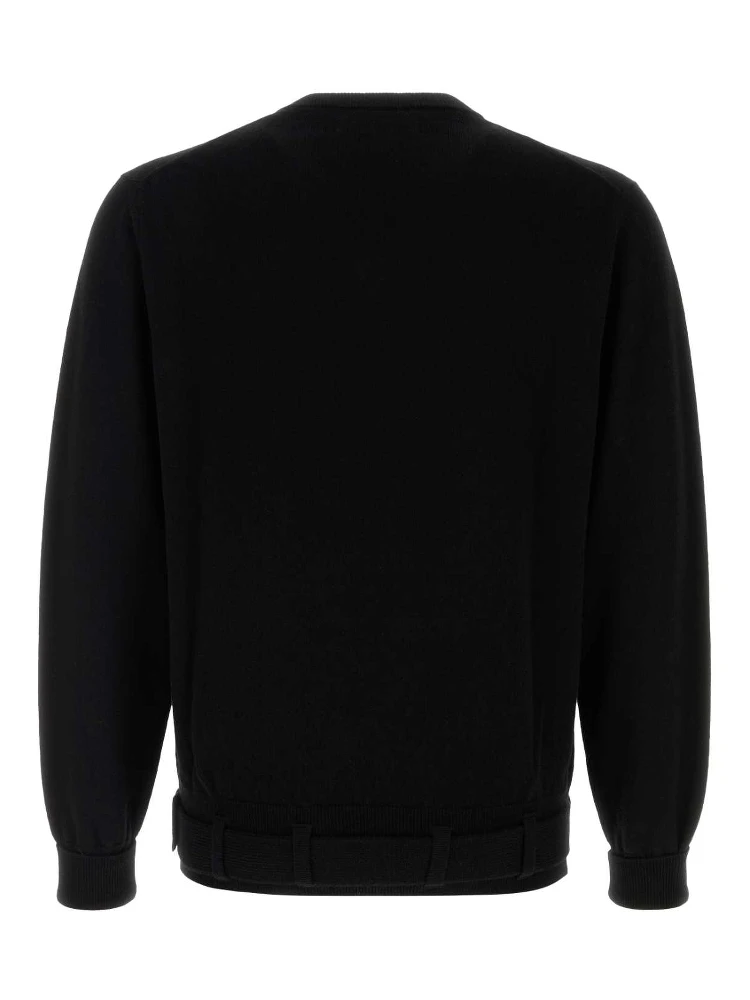 MEN BELTED CASHMERE SWEATER KNIT alternative