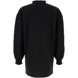 MEN LONGSLEEVE RUFFLE DRESS KNIT