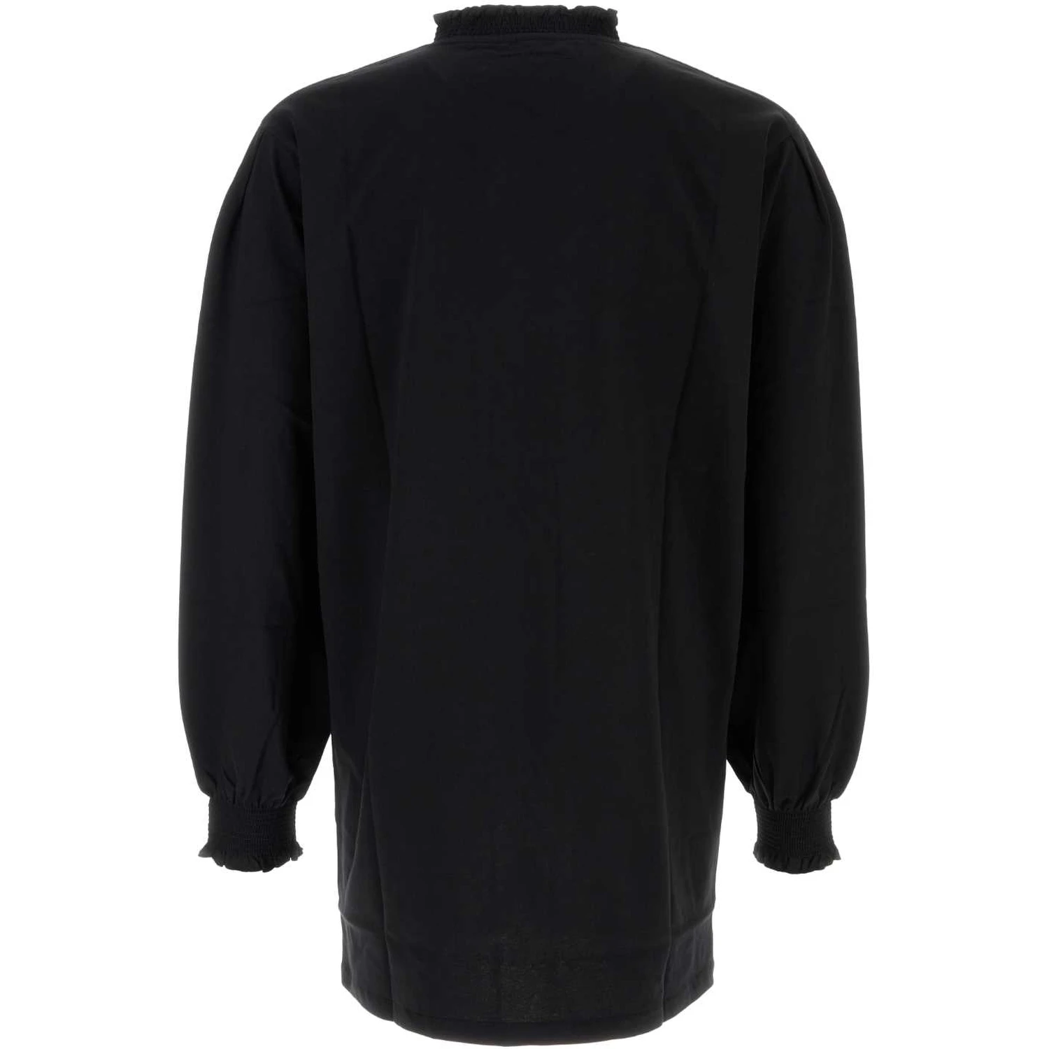 MEN LONGSLEEVE RUFFLE DRESS KNIT