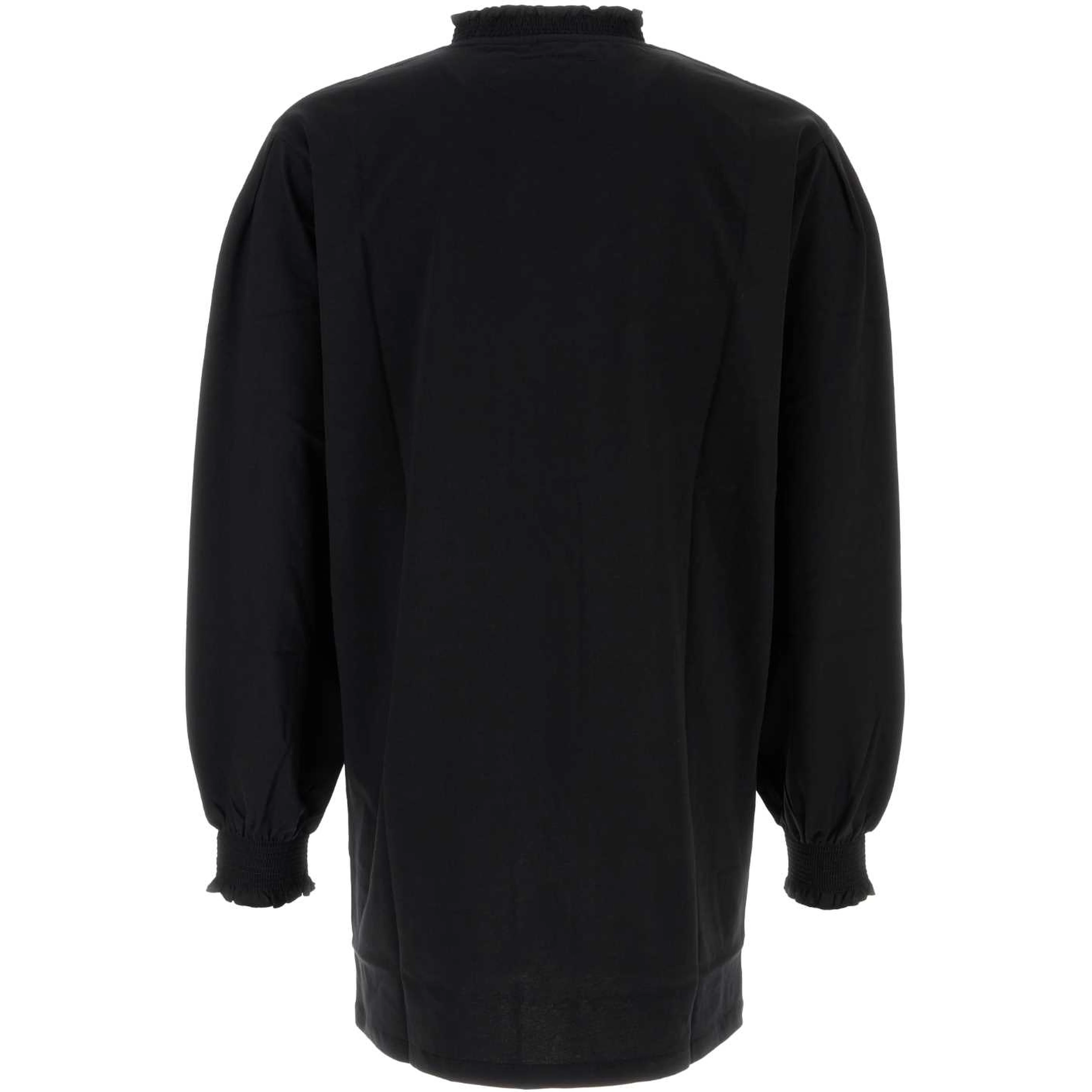 MEN LONGSLEEVE RUFFLE DRESS KNIT