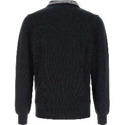 KNIT WOOL POLO