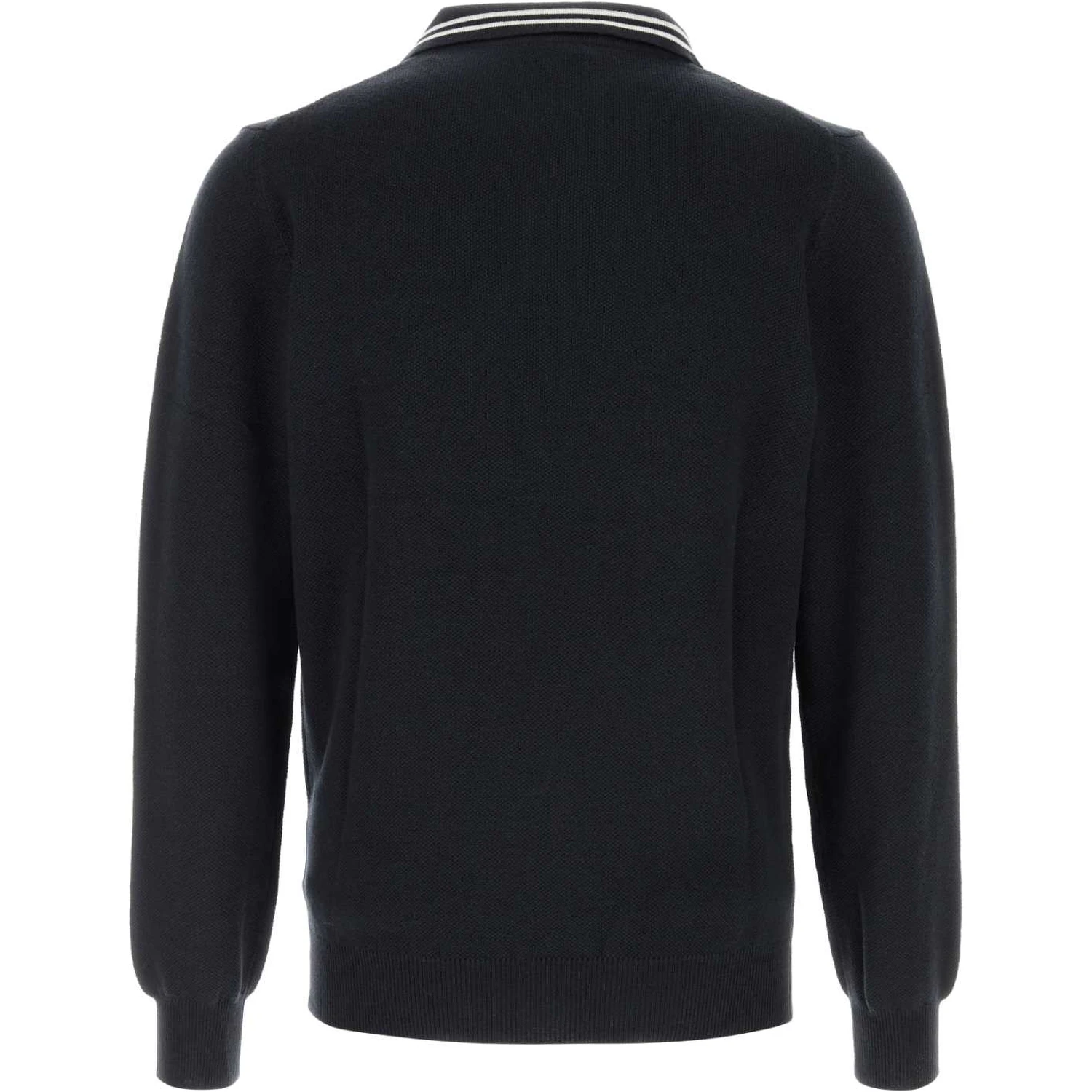 KNIT WOOL POLO
