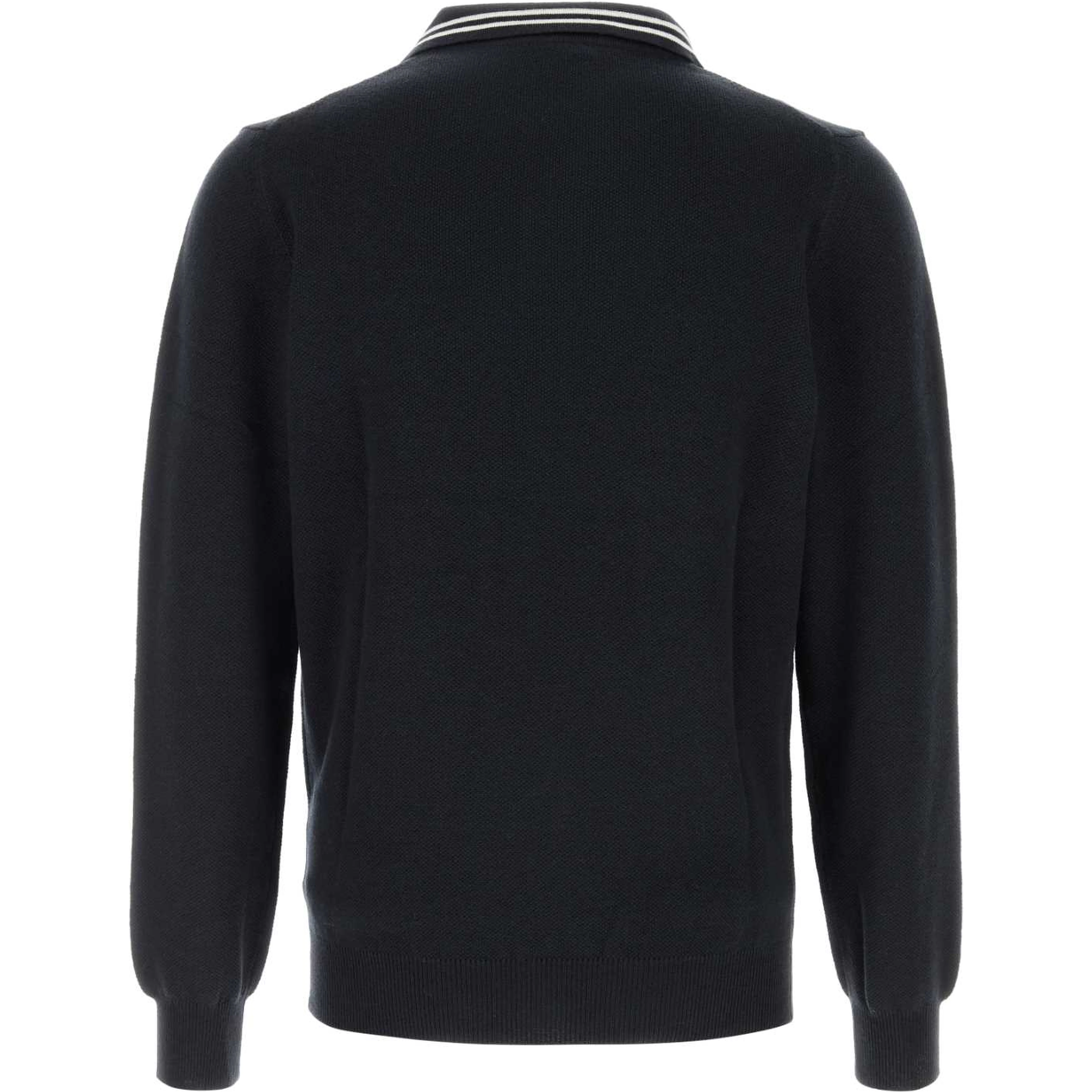 KNIT WOOL POLO