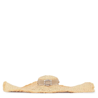 RV BROCHE EXTRA RAFIA HAT