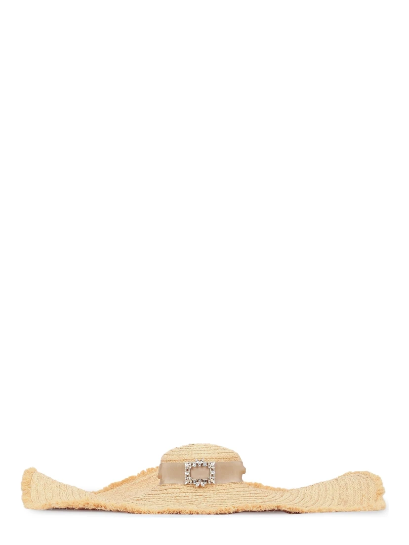 RV BROCHE EXTRA RAFIA HAT