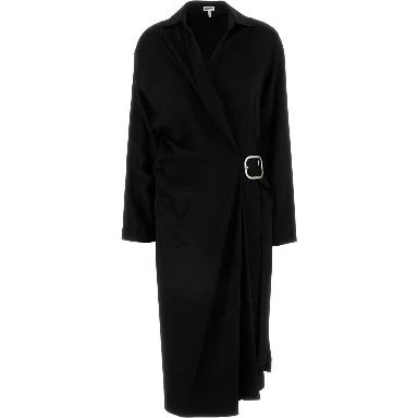 BELTED DRESS