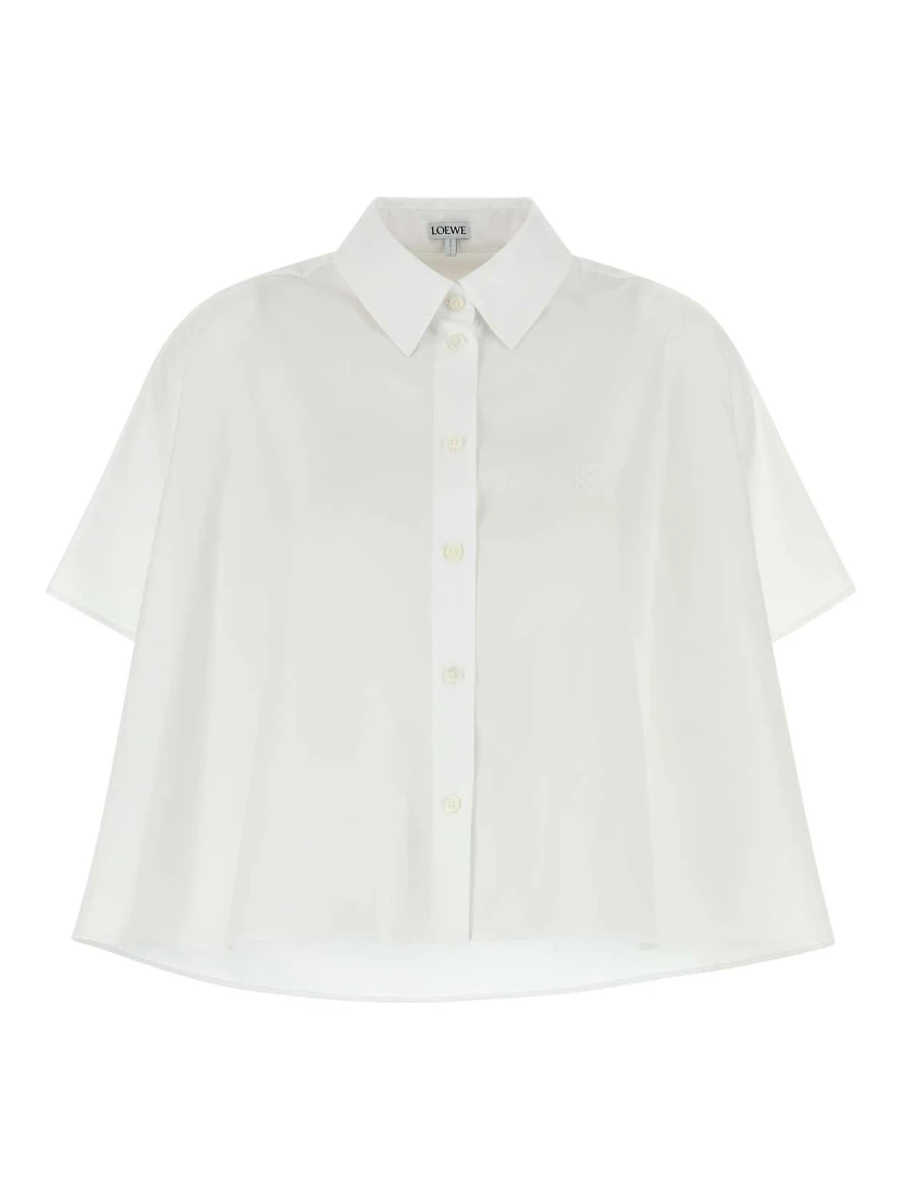SHORT SLEEVE TRAPEZE SHIRT