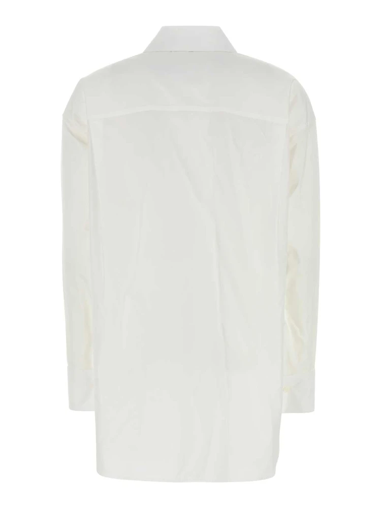 EMBROIDERED DRAPED SHIRT alternative