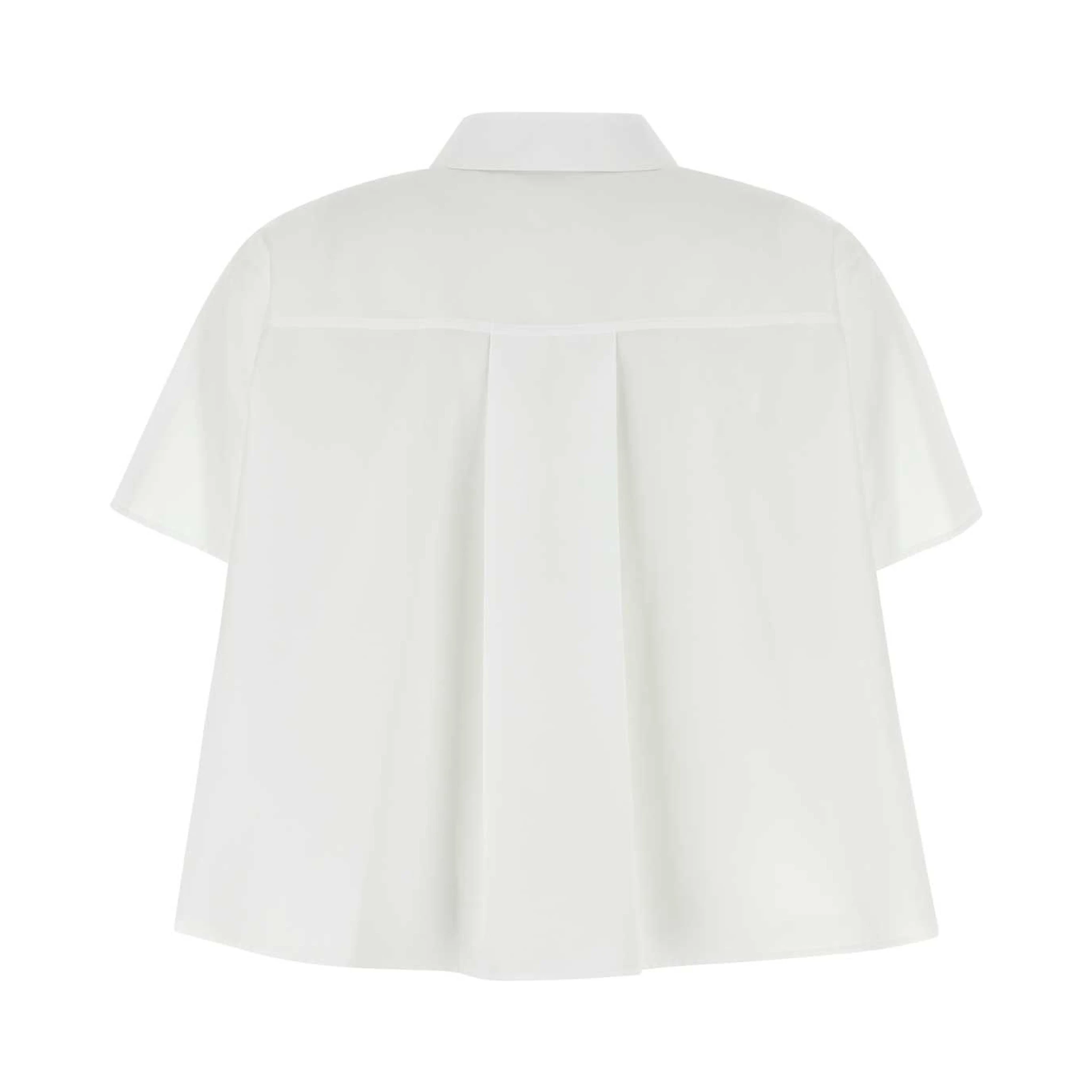 SHORT SLEEVE TRAPEZE SHIRT