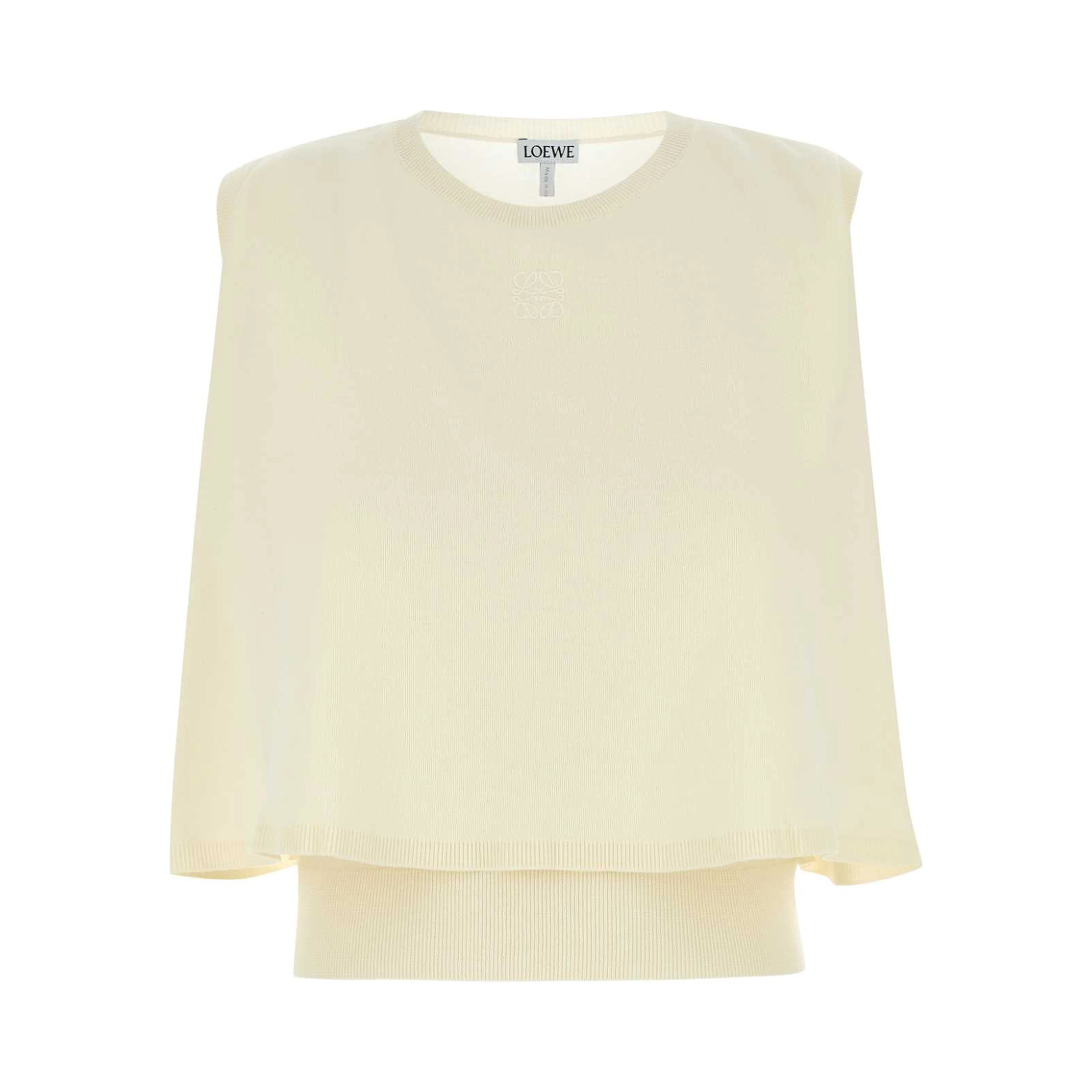 SLEEVELESS SWEATER