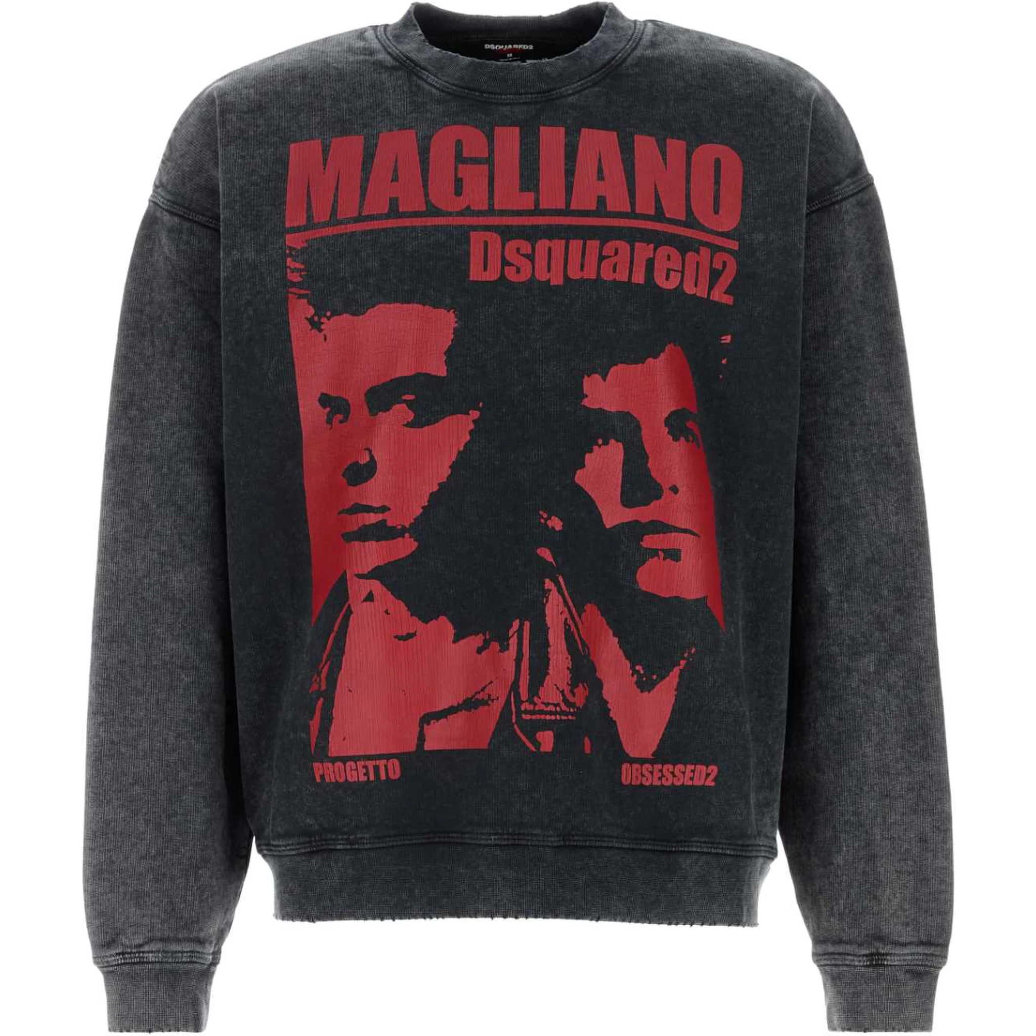 كنزة صوفية برقبة دائرية مريحة