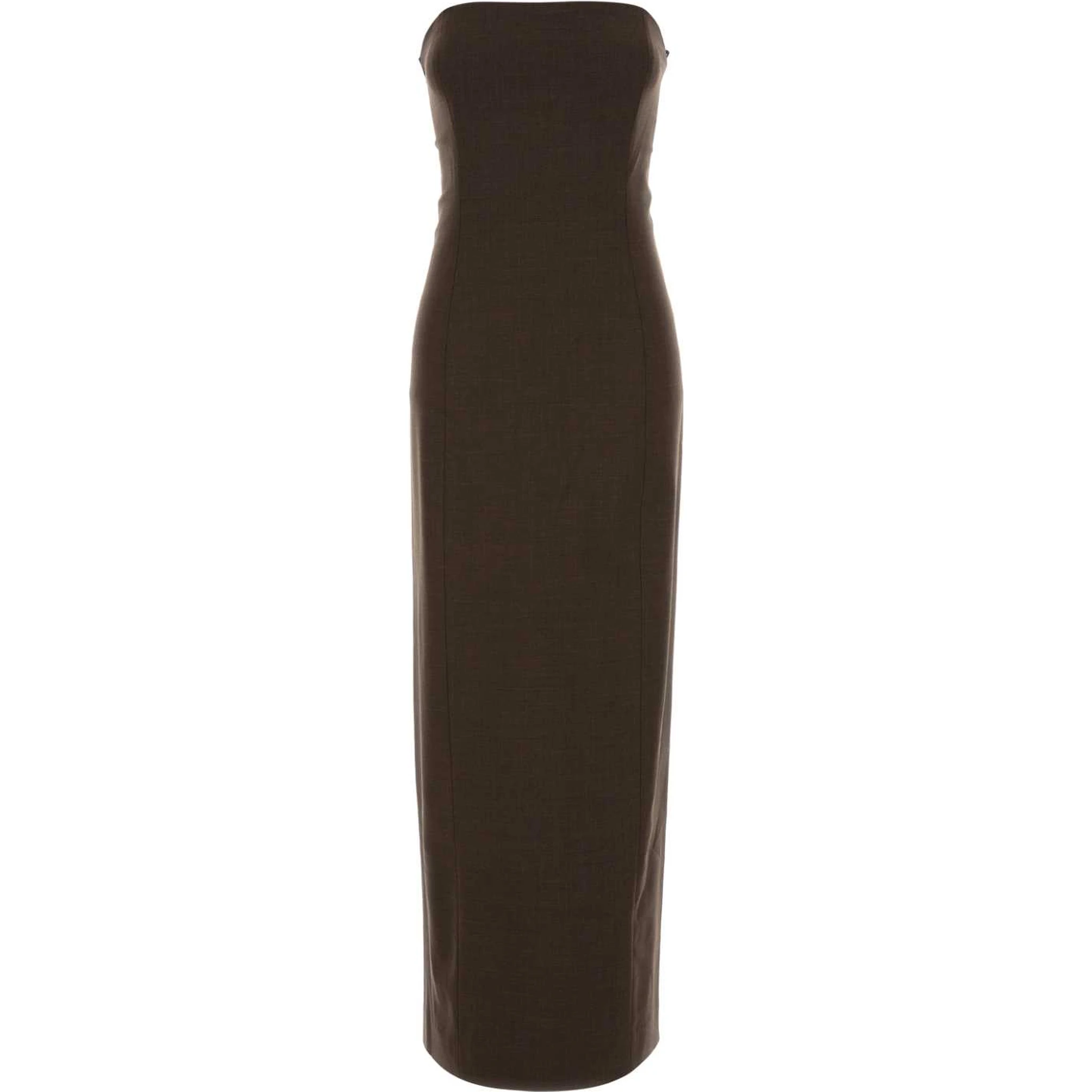 SHILO BUSTIER MAXI DRESS