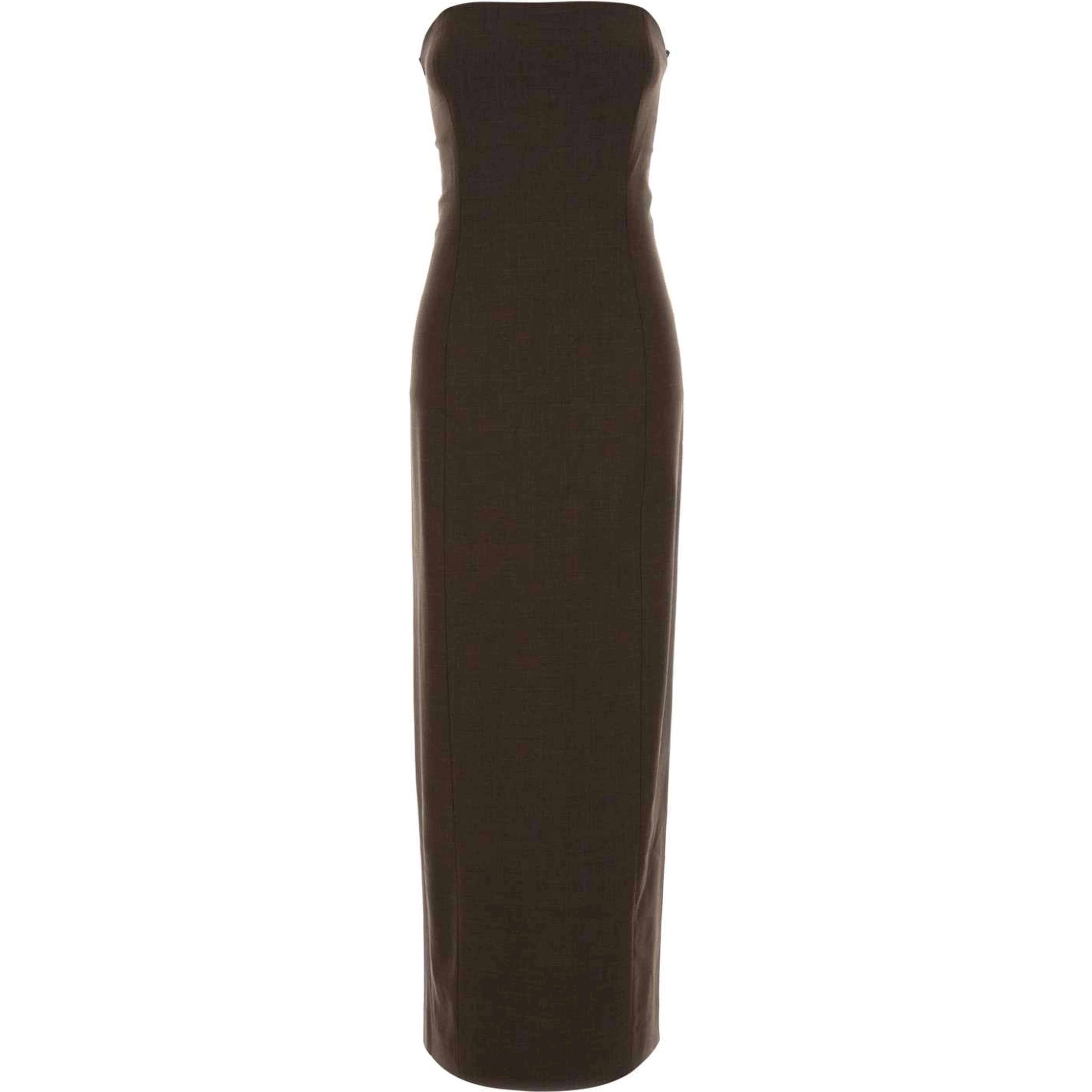 SHILO BUSTIER MAXI DRESS