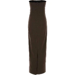 SHILO BUSTIER MAXI DRESS