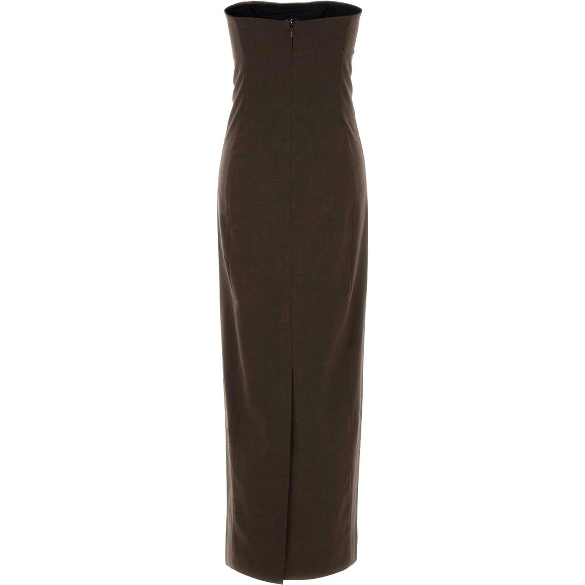 SHILO BUSTIER MAXI DRESS