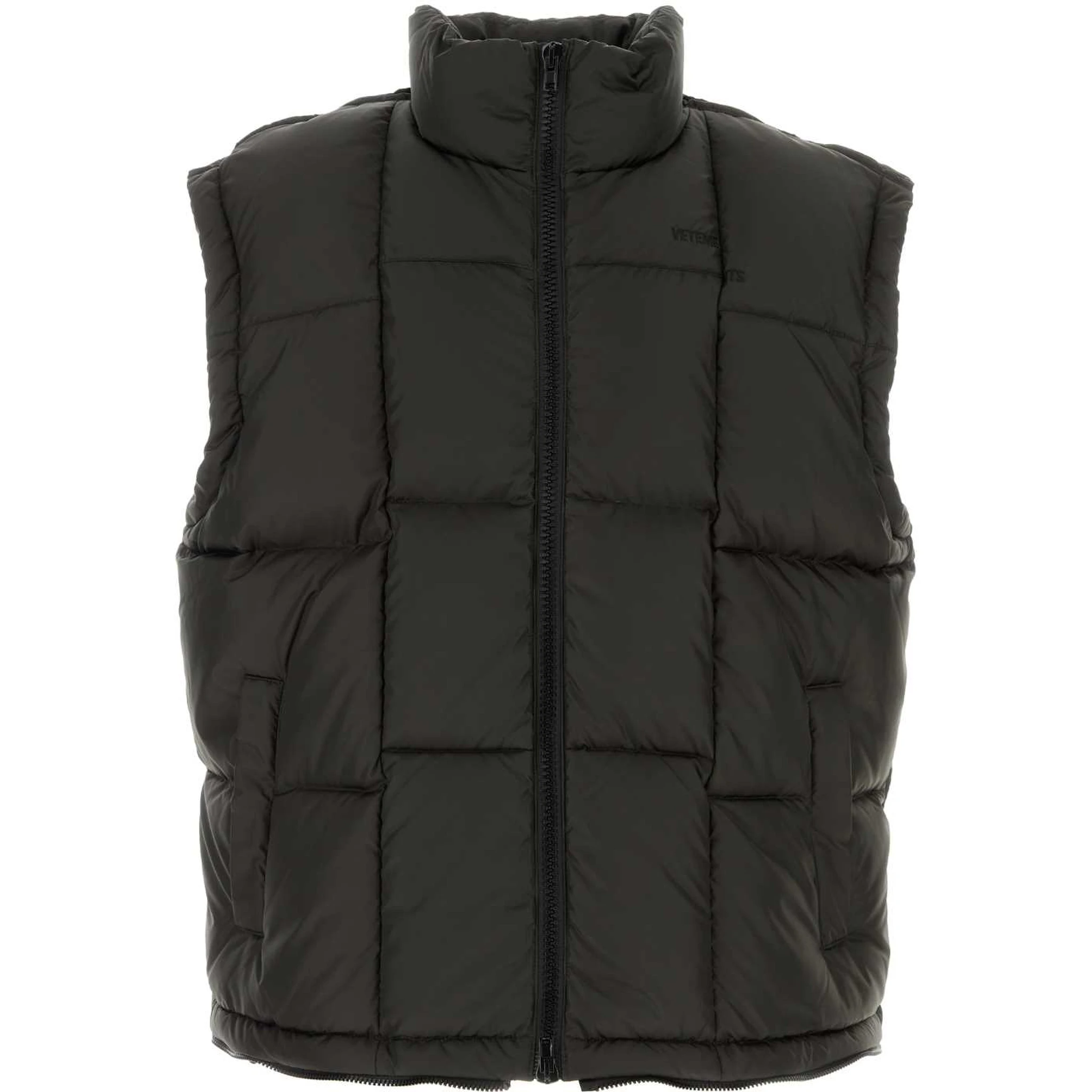CUT-UP PUFFER VEST