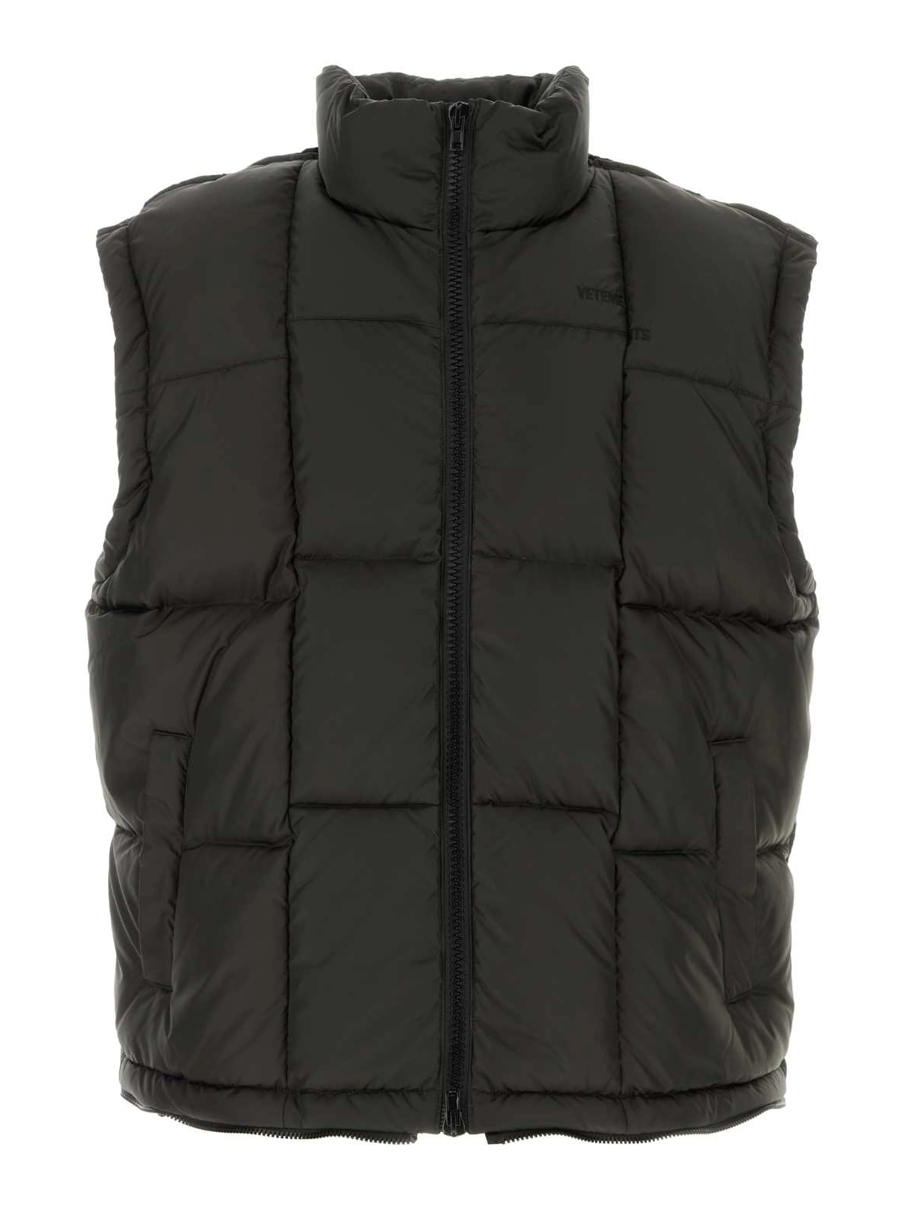 CUT-UP PUFFER VEST