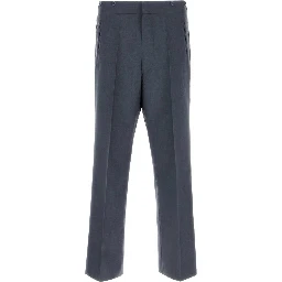 PANTALONI IN MOHAIR SETA