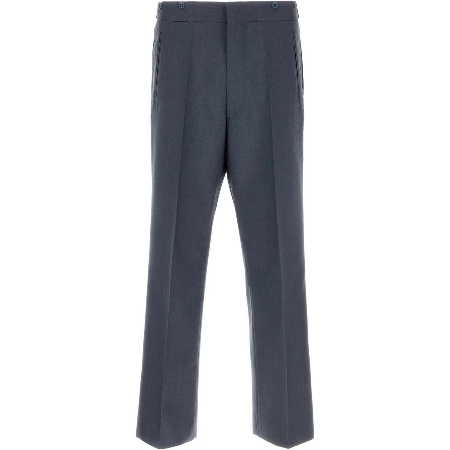 PANTALONI IN MOHAIR SETA