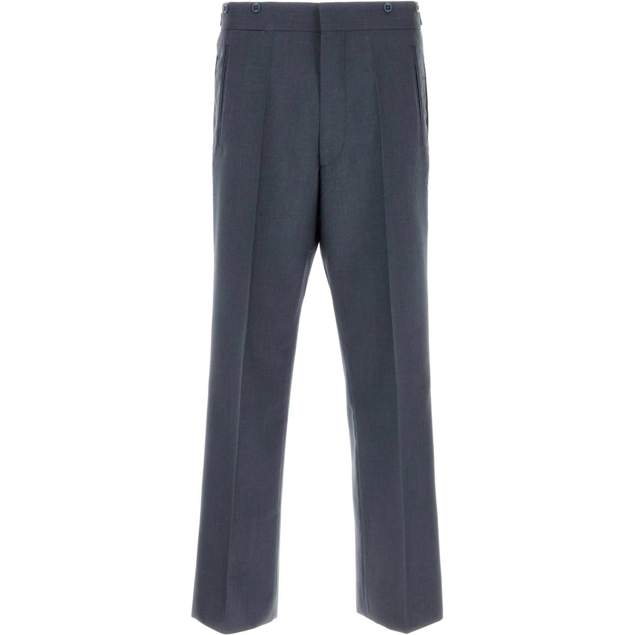 PANTALONI IN MOHAIR SETA
