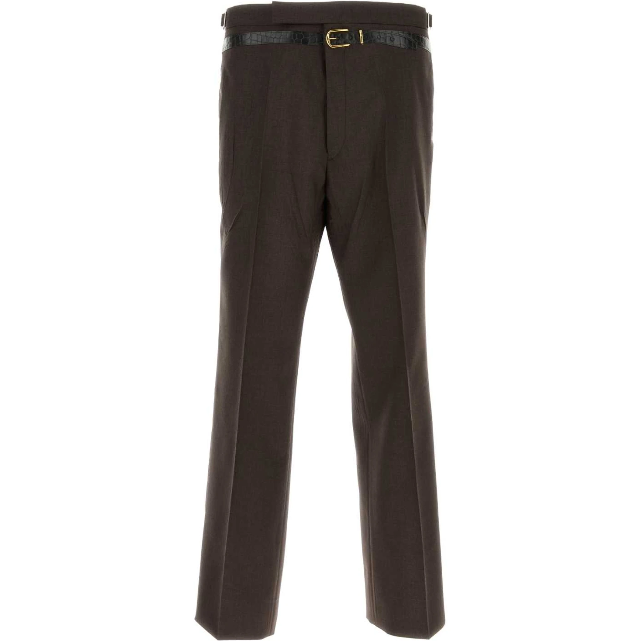 PANTALONI IN MOHAIR SETA