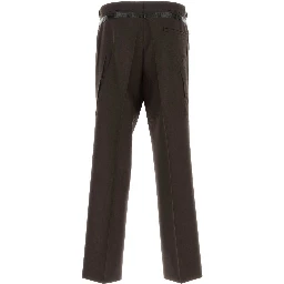 PANTALONI IN MOHAIR SETA