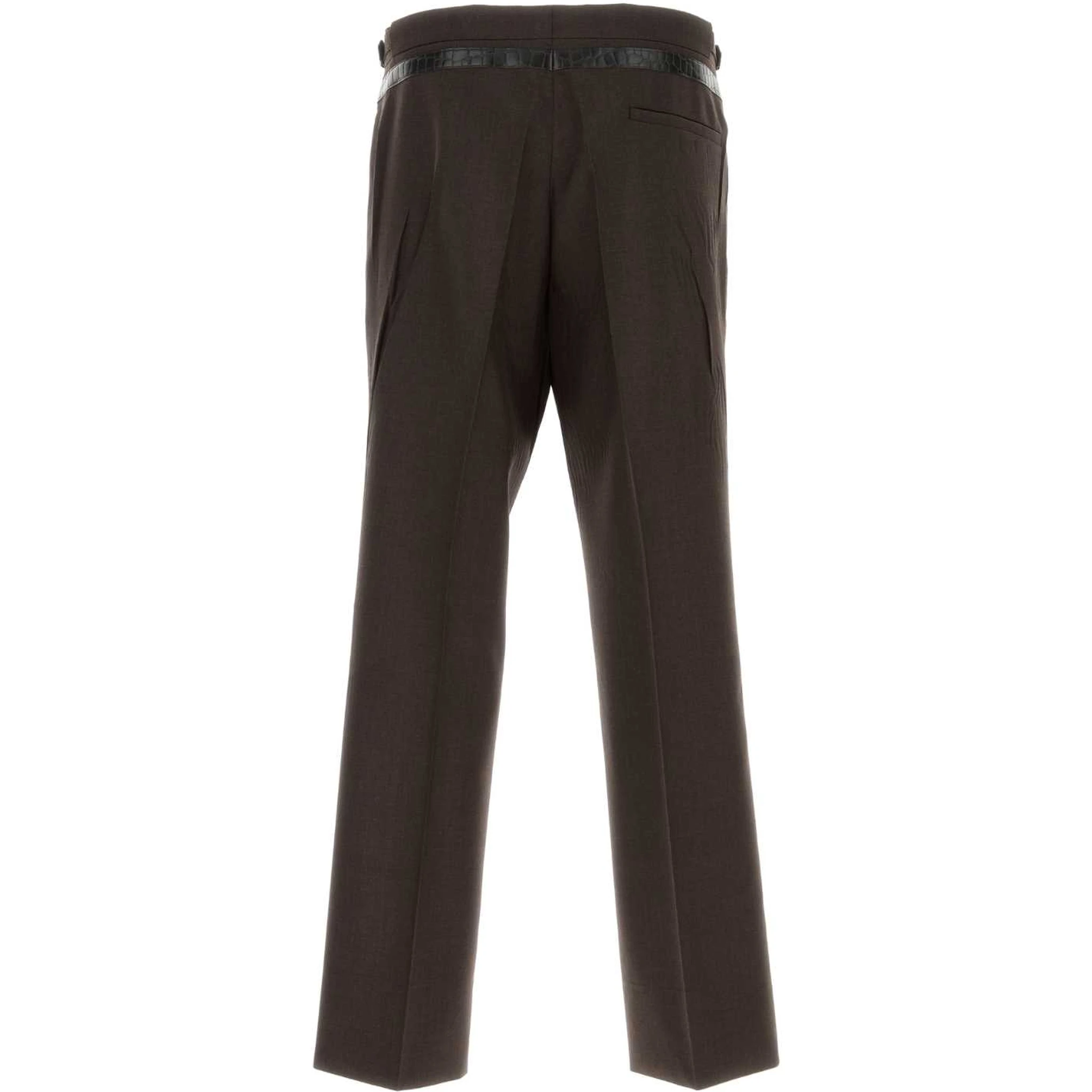 PANTALONI IN MOHAIR SETA